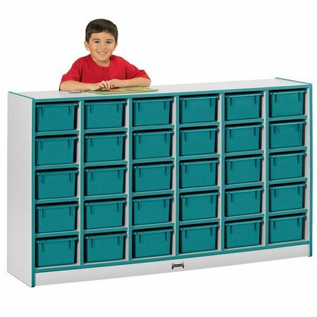 RAINBOW ACCENTS Teal TRUEdge Cabinet: 0431JCWW005, 57.5 x 15'' x 35.5'' 5310431005